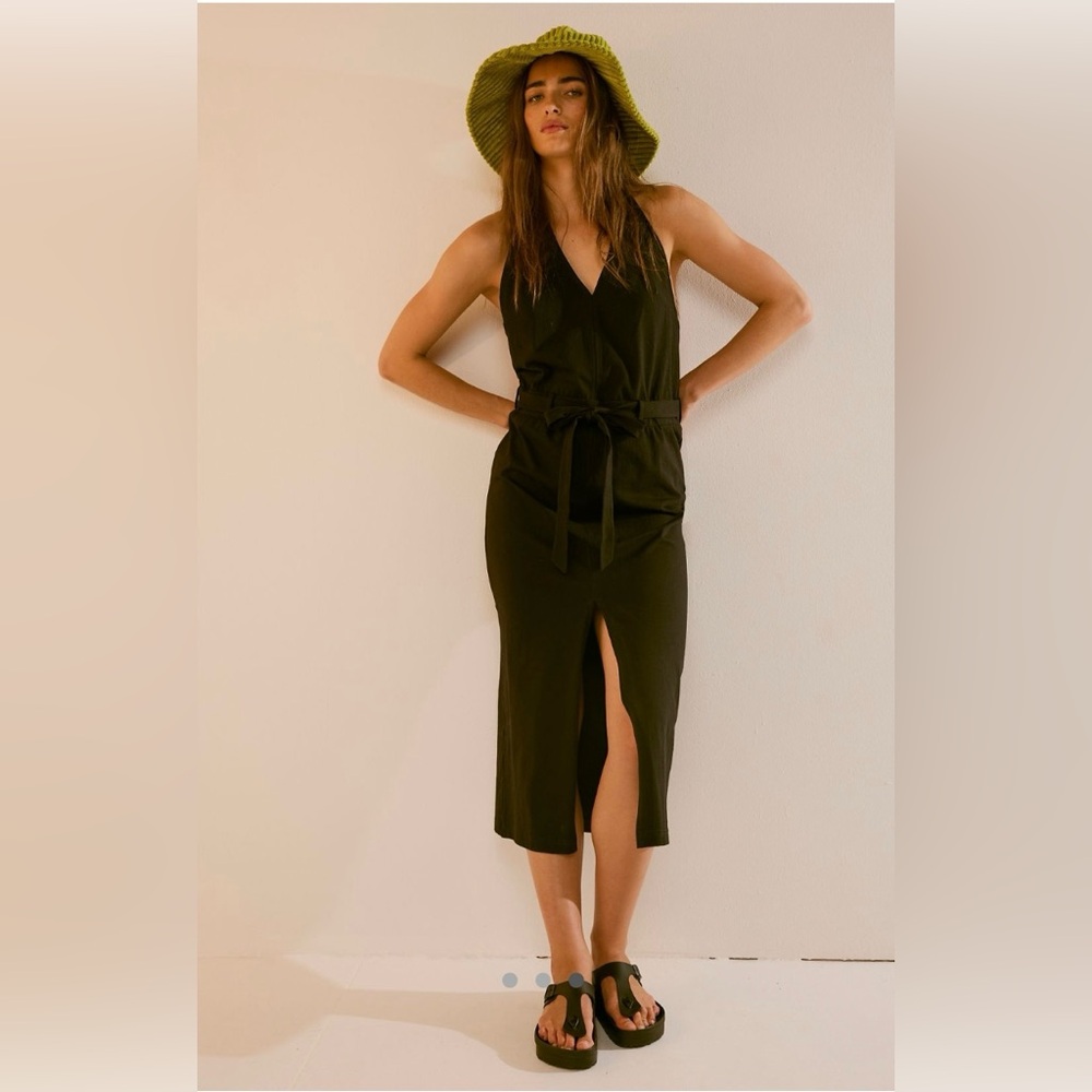Free People Randi Midi, Medium, Black